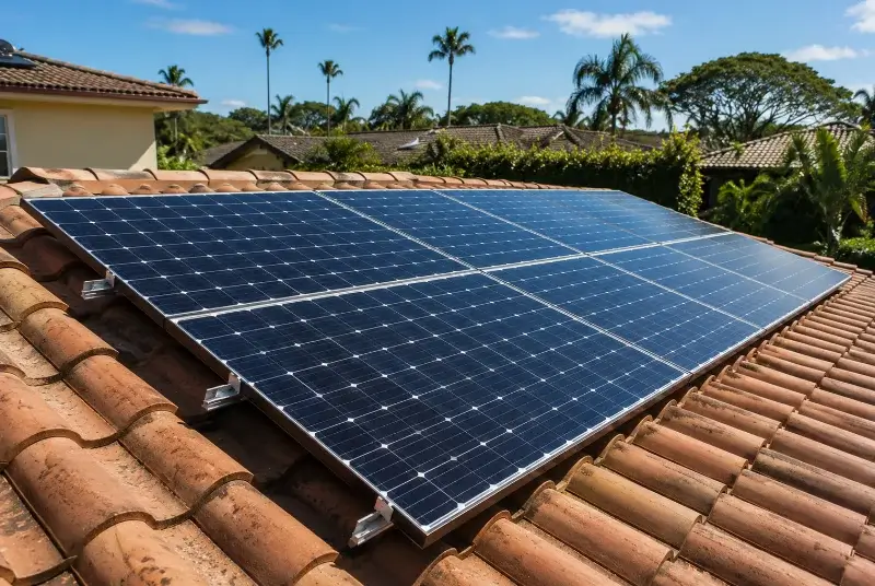 Installation de panneaux solaires à Agonès